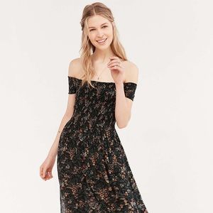 urban outfitters kimchi blue smocked dress